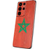 Morocco Flag Distressed Galaxy S21 Ultra 5G Skin